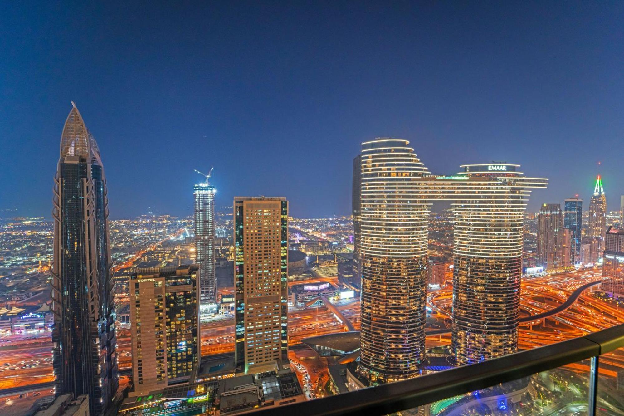 First Class 2Br With Full Dubai Skyline & Sea View Экстерьер фото